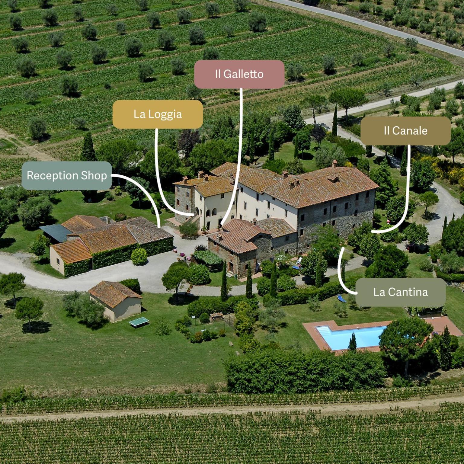 La Fattoria Del Rio Di Sopra - Agriturismo Baldeschi Tuoro sul Trasimeno Kültér fotó